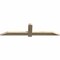 Ekena Millwork Eugene Rough Sawn Timber Gable Bracket, Douglas Fir, 60"W x 15"H x 2"D x 4"F, 6/12 Pitch GBW060X15X0204EUG00RDF - alternate 2